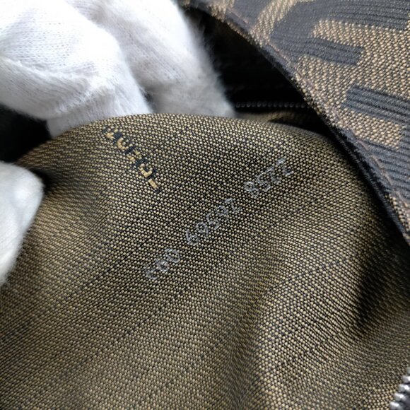 Fendi Hand Bag Brown Canvas 614-082325 - Picture 14 of 14